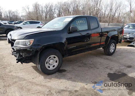 2018 Chevrolet Colorado Wt из США, поврежденный, VIN 1GCHSBEA8J1324383